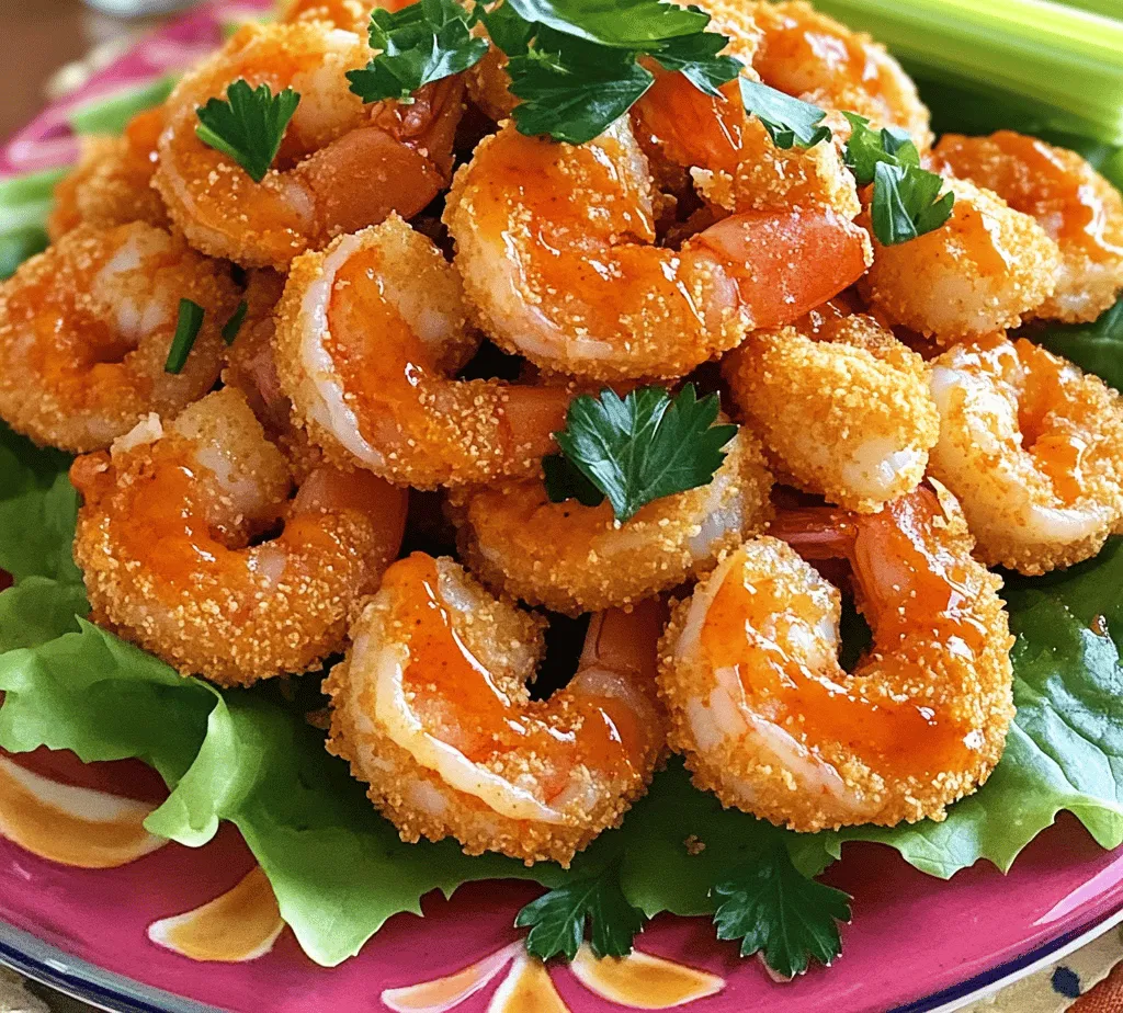 Buffalo shrimp has emerged as a favorite appetizer for seafood lovers and spice enthusiasts alike. This delicious dish combines succulent shrimp with the iconic, fiery flavors of buffalo sauce, resulting in a crispy, mouthwatering treat perfect for sharing at parties or enjoying on game day. The appeal of buffalo shrimp lies in its irresistible combination of textures and tastes: the crunch of the coating, the tender meat of the shrimp, and the bold, spicy sauce that elevates every bite. Whether you’re hosting a casual gathering or simply craving something flavorful, this crispy buffalo shrimp recipe will not disappoint.