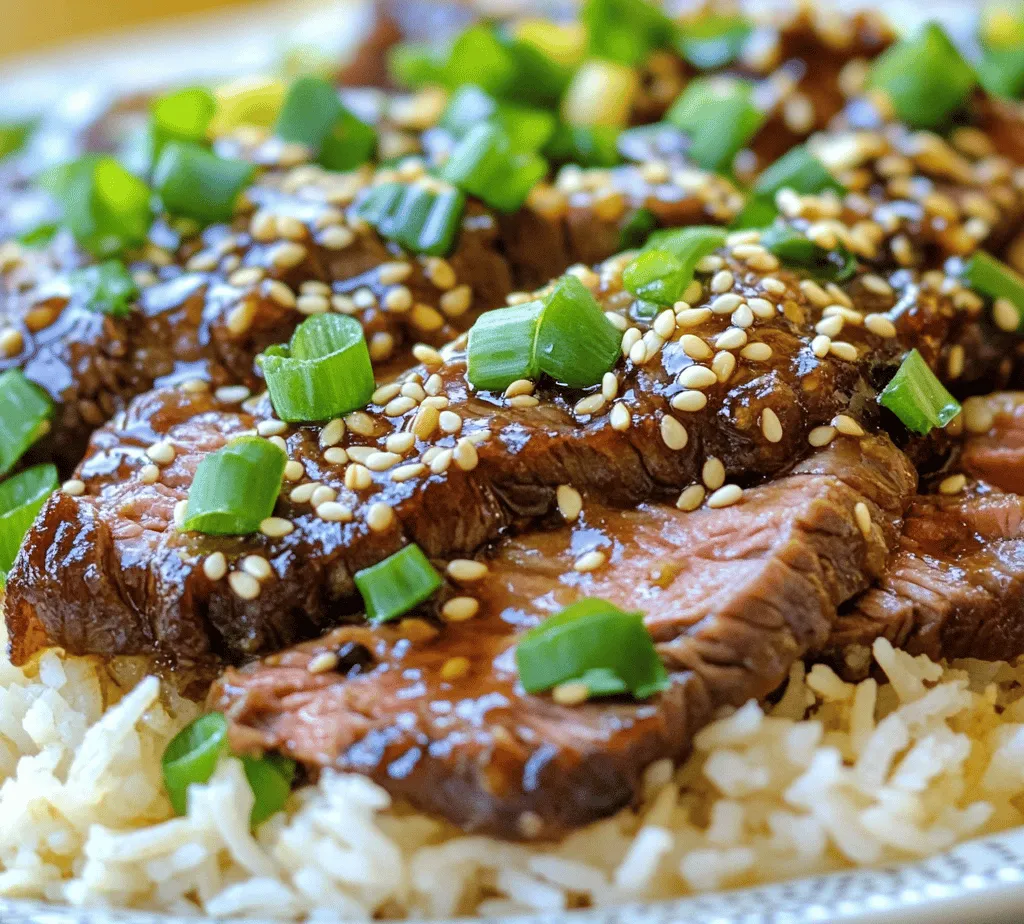 Mongolian Beef Delight is a savory and satisfying dish that perfectly balances flavors and textures, making it a favorite among many food enthusiasts. Drawing inspiration from classic Asian cuisine, this popular recipe features tender flank steak coated in a sweet and savory sauce, complemented by the freshness of green onions and the aromatic hints of ginger and garlic. This delightful dish not only tantalizes the taste buds but also offers a satisfying culinary experience that can be recreated in the comfort of your own kitchen.