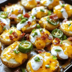 Loaded roasted potatoes are essentially a canvas for your culinary creativity. Defined simply, they are roasted potatoes topped with a variety of ingredients that may include cheese, bacon, sour cream, and more. This dish has its roots in the classic baked potato but takes it a step further by incorporating additional flavors and textures through toppings. The result is a sumptuous dish that can be customized according to personal preferences.