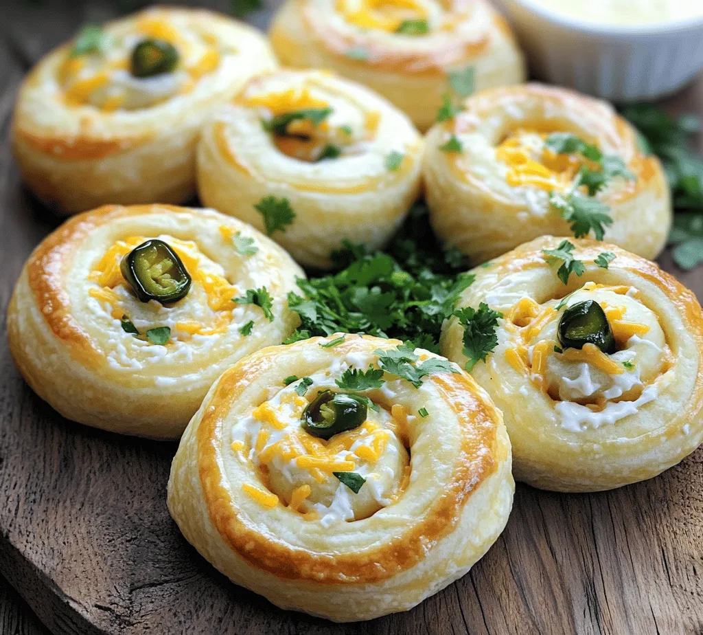 When it comes to appetizers, the Skillet Jalapeno Popper Rolls stand out due to their unique flavor profile that appeals to a wide range of palates. The combination of creamy and spicy elements creates a harmonious blend that is both comforting and exciting. The cream cheese provides a rich, velvety texture that complements the sharpness of cheddar cheese, while the jalapenos add a zesty punch that awakens the taste buds. Each bite delivers a delightful contrast between the smooth filling and the flaky exterior, making them a satisfying snack or starter.