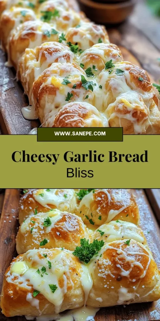 Indulge in the warm, cheesy goodness of homemade cheesy garlic pull-apart bread! This delightful recipe transforms simple ingredients into a comforting treat perfect for any occasion. Experience the joy of baking from scratch as you mix, knead, and let the dough rise. Each gooey piece is bursting with flavor, making this bread an irresistible favorite at family dinners, game nights, and gatherings. Click through to discover the full recipe and impress your loved ones!