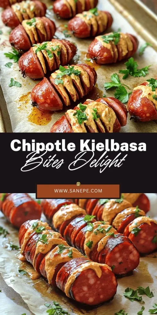 Impress your guests with these mouthwatering Chipotle Aioli Hasselback Kielbasa Bites! This delicious recipe combines the smoky flavors of kielbasa with a creamy chipotle aioli for a perfect party appetizer. The Hasselback presentation not only looks stunning but allows the flavors to seep into every bite. Ready to elevate your next gathering? Click through to explore the full recipe and make your appetizer table the star of the show!