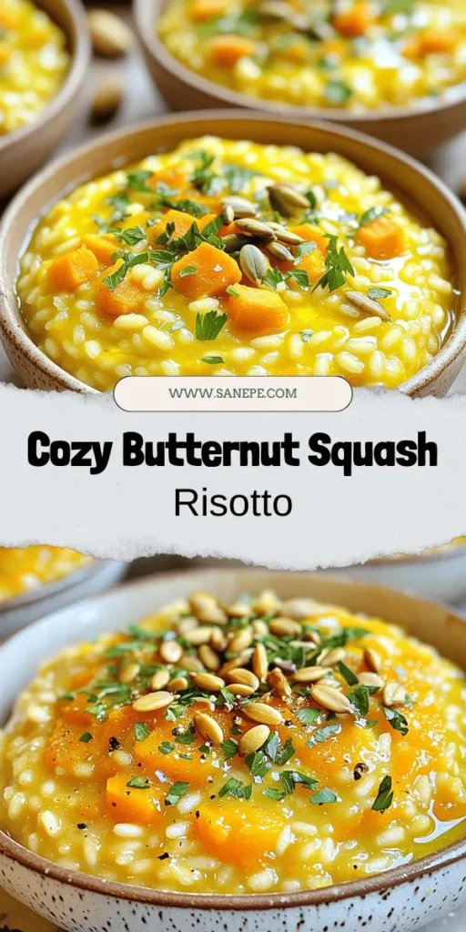 Warm up your dinner routine with this delicious Creamy Butternut Squash Risotto Recipe that's perfect for cozy nights. This comforting dish showcases the sweet, earthy flavor of butternut squash combined with the rich creaminess of Arborio rice. Learn how to create this seasonal favorite with easy steps and top tips that will impress family and friends. Click through to explore the full recipe and bring a taste of autumn to your table!