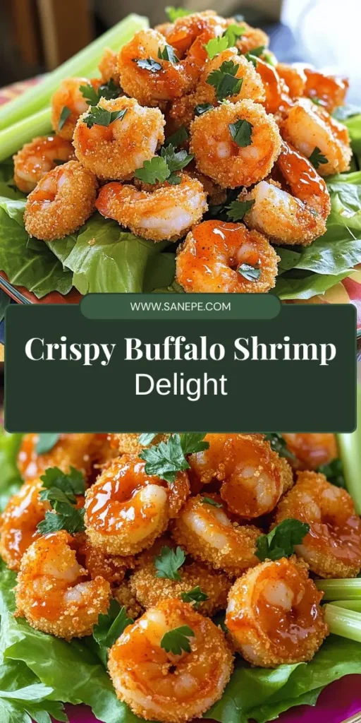 Dive into the delicious world of crispy buffalo shrimp with this easy-to-follow recipe! Perfect for parties or game day, these succulent shrimp are coated in a light, crunchy layer and tossed in spicy buffalo sauce for an irresistible flavor explosion. Discover the secrets to achieving the perfect crunch and a sauce that balances heat and richness. Click through for the full recipe and impress your guests with this mouthwatering treat!