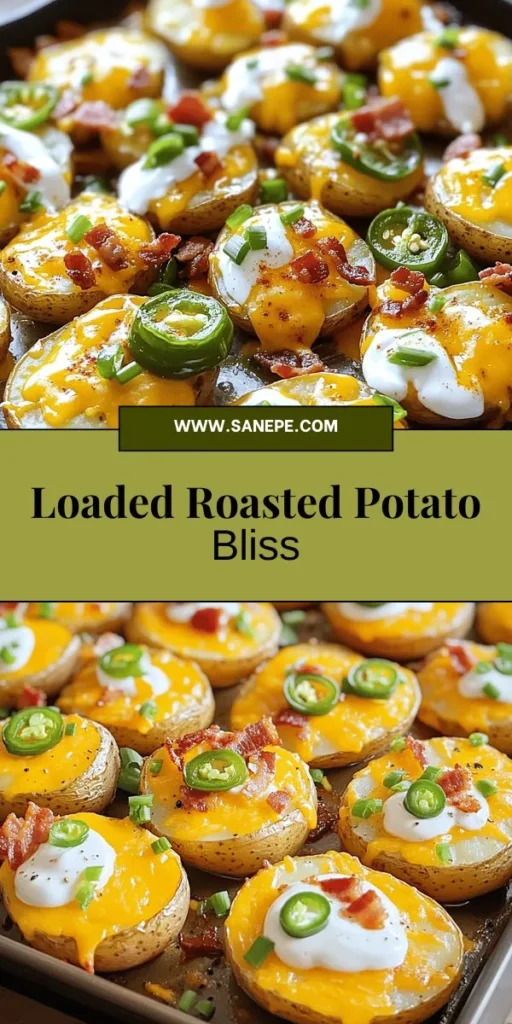 Discover the deliciousness of loaded roasted potatoes, the ultimate comfort food that everyone will love. With a crispy exterior and a variety of toppings like cheese, bacon, and sour cream, this dish is perfect for any occasion. Whether you're hosting a family dinner or enjoying a cozy night, these potatoes can be customized to your taste. Click through to explore easy recipes and tips for creating the perfect loaded roasted potatoes today!