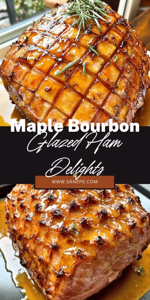 Elevate your holiday feasts with this Maple Bourbon Glazed Ham recipe that blends sweet maple syrup and rich bourbon for an unforgettable flavor experience. Perfect for gatherings, this dish not only tantalizes the taste buds but also serves as a stunning centerpiece. Follow our simple steps for easy preparation and impressive presentation. Click through to explore this mouthwatering recipe and make your next celebration truly special!