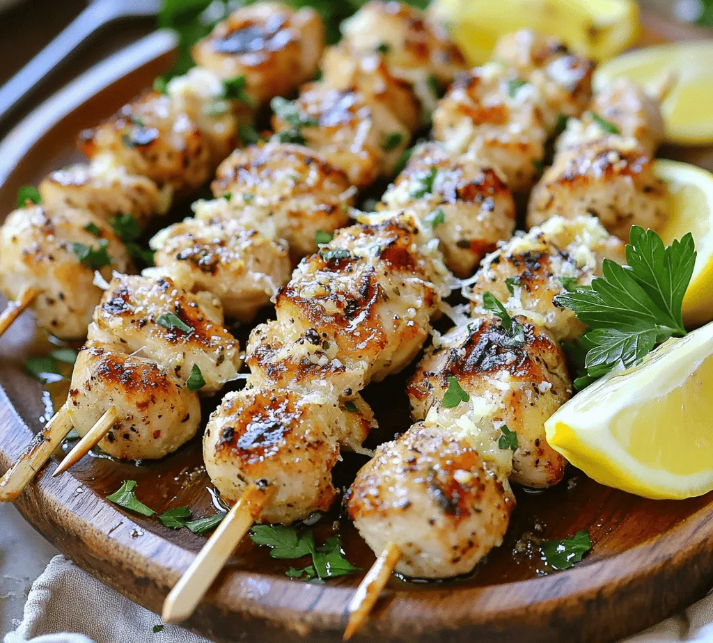 In the world of easy and delicious meals, Garlic Parmesan Chicken Skewers certainly hold a special place. This dish is not just a feast for the taste buds; it embodies the essence of simple, flavorful cooking that can elevate any weeknight dinner or weekend gathering. With the perfect blend of garlic, cheese, and succulent chicken, these skewers offer a satisfying experience that is both comforting and gourmet.