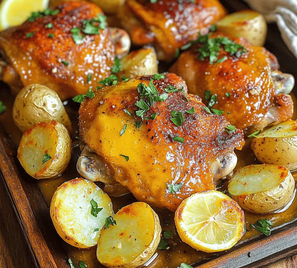 If you’re looking for a comforting meal that delivers on flavor without demanding a lot of time in the kitchen, look no further than Cowboy Butter Chicken and Potatoes. This dish is a culinary celebration of hearty ingredients combined into a single pan, making cleanup as effortless as the cooking process. The marriage of tender, juicy chicken thighs and perfectly roasted baby potatoes, all enveloped in a rich, buttery sauce, creates a symphony of flavors that will leave your taste buds singing.