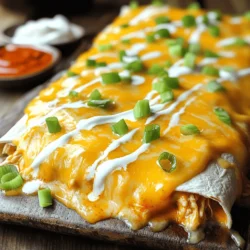 Buffalo Chicken Enchiladas Recipe: A Spicy Fusion Delight