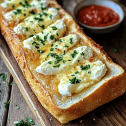 Garlic bread is a beloved staple in many households, often serving as the perfect accompaniment to pasta dishes, soups, and salads. Its irresistible aroma and buttery flavor elevate any meal, making it a go-to option for family dinners or casual gatherings. Now, imagine taking that classic comfort food and giving it a unique twist: introducing Lasagna Garlic Bread. This innovative creation combines the rich, hearty flavors of lasagna with the beloved taste of garlic bread, resulting in a side dish that is not only delicious but also an exciting conversation starter.