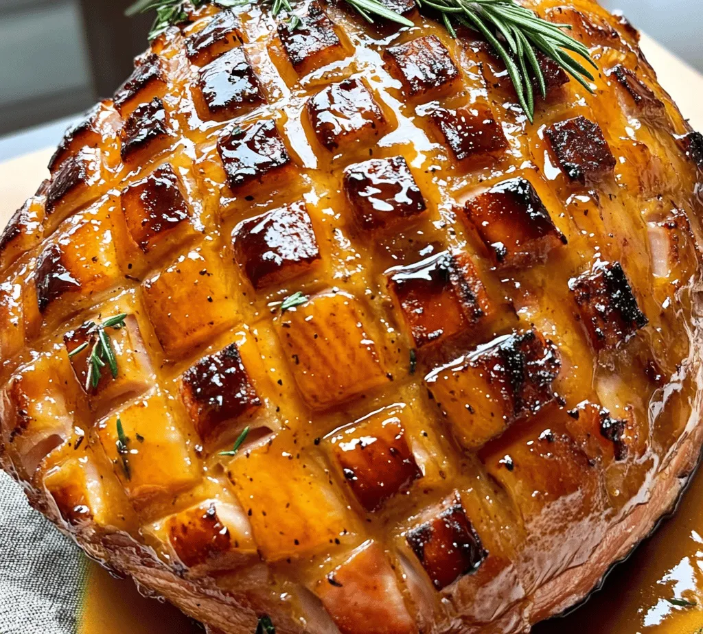 The holidays are a time for gathering with loved ones, sharing stories, and, of course, enjoying delicious food. One dish that often takes center stage on holiday tables is ham, and a Maple Bourbon Glazed Ham is the perfect way to elevate this classic dish. This recipe combines the rich and sweet flavors of pure maple syrup with the warm, complex notes of bourbon, creating an irresistible glaze that enhances the natural savory taste of the ham. Whether you are hosting a festive dinner, preparing for a family gathering, or just looking for a way to make ordinary weeknight meals extraordinary, this Maple Bourbon Glazed Ham is sure to impress your guests and leave them coming back for seconds.