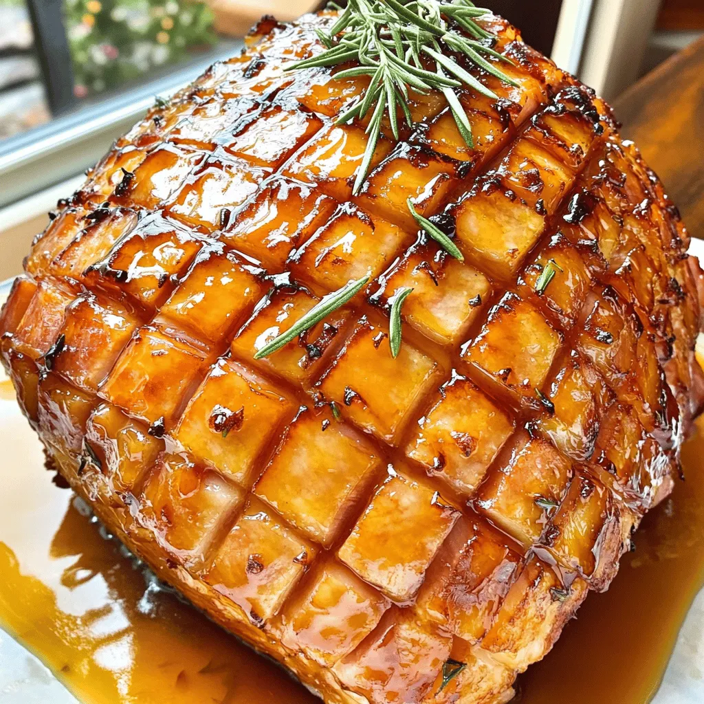 The holidays are a time for gathering with loved ones, sharing stories, and, of course, enjoying delicious food. One dish that often takes center stage on holiday tables is ham, and a Maple Bourbon Glazed Ham is the perfect way to elevate this classic dish. This recipe combines the rich and sweet flavors of pure maple syrup with the warm, complex notes of bourbon, creating an irresistible glaze that enhances the natural savory taste of the ham. Whether you are hosting a festive dinner, preparing for a family gathering, or just looking for a way to make ordinary weeknight meals extraordinary, this Maple Bourbon Glazed Ham is sure to impress your guests and leave them coming back for seconds.